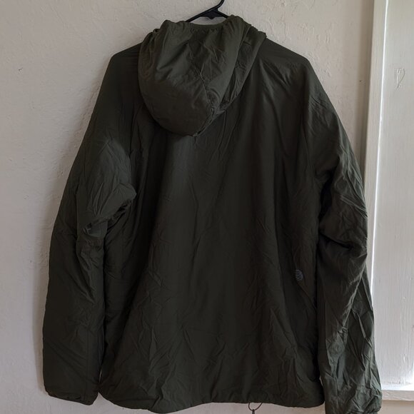 Mountain Hardwear Men's X-Large Kor Strata Hooded Jacket, Dark Bolt - Picture 4 of 5